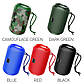 Портативна колонка HOCO HC1 Trendy sound sports wireless speaker Camouflage Green, фото 4