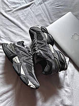 Кросівки New Balance 9060 Joe Freshgoods Dark Gray Нью Беланс 9060 сірі замша демісезон демісезон унісекс, фото 4