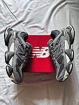 Кросівки New Balance 9060 Joe Freshgoods Dark Gray Нью Беланс 9060 сірі замша демісезон демісезон унісекс, фото 3