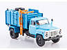 Модель Вантажівка Сміттєвоз КО-413 (ГАЗ-53) синьо/блакитний | Автоісторія, фото 3