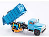 Модель Вантажівка Сміттєвоз КО-413 (ГАЗ-53) синьо/блакитний | Автоісторія, фото 5