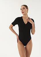 Боді Sevim чорне, арт.16274 (модал, без візерунків та принтів)