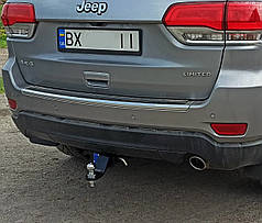 Фаркоп Jeep Grand Cherokee WK2 2010-2022 (Джип Гранд Черокі WK2) квадратна вставка