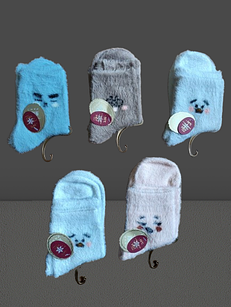 Шкарпетки жіночі норкова вовна р.23-25. Від 10 пар до 27грн