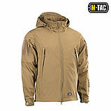 Тактична куртка софтшел M-Tac Soft Shell Tan (койот), фото 2