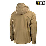 Тактична куртка софтшел M-Tac Soft Shell Tan (койот), фото 3