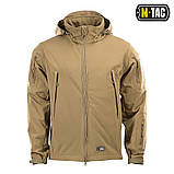 Тактична куртка софтшел M-Tac Soft Shell Tan (койот), фото 4