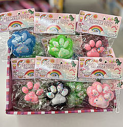 Таба Лапка Squeeze м'яка іграшка антистрес сквіш лапки котика