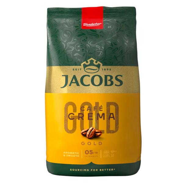 Кава в зернах Jacobs Crema Gold, 1 кг