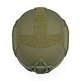 Балістичний шолом HC ECLIPSE GEN 3 UHMWPE NIJ IIIa олива, фото 3