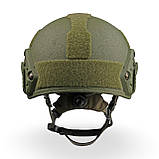 Балістичний шолом HC ECLIPSE GEN 3 UHMWPE NIJ IIIa олива, фото 4