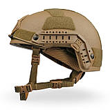 Балістичний шолом HC ECLIPSE GEN 2 helmet system UMHWPE NIJ IIIa койот, фото 3