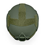 Балістичний шолом HC ECLIPSE GEN 2 helmet system UMHWPE NIJ IIIa олива, фото 4