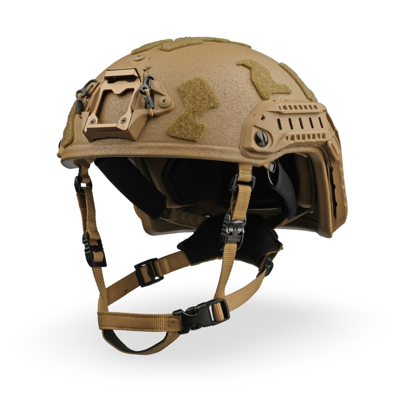 Балістичний шолом SHC BURAN 3.0 Helmet KEVLAR NIJ III a койот, фото 1
