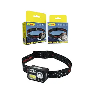 Яскравий акумуляторний налобний ліхтар на голову Andowl Q TD209 водонепроникний фонарик, фото 2