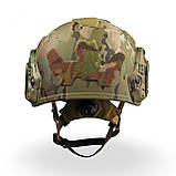 Балістичний шолом SHC BURAN 3.0 Helmet UMHWPE NIJ 3a мультикам, фото 4