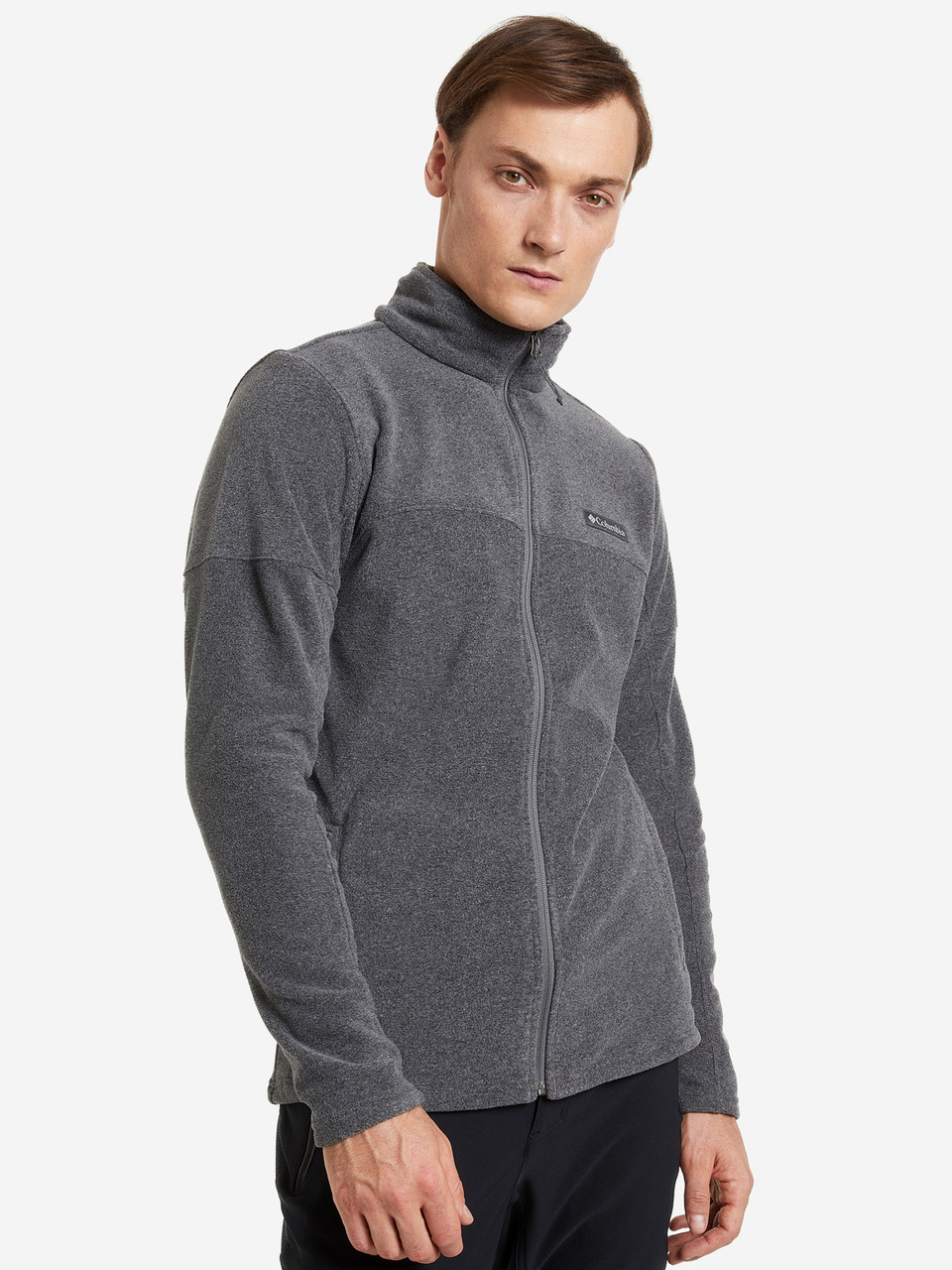 Джемпер флісовий чоловічий Columbia Basin Trail III Full Zip, сірий