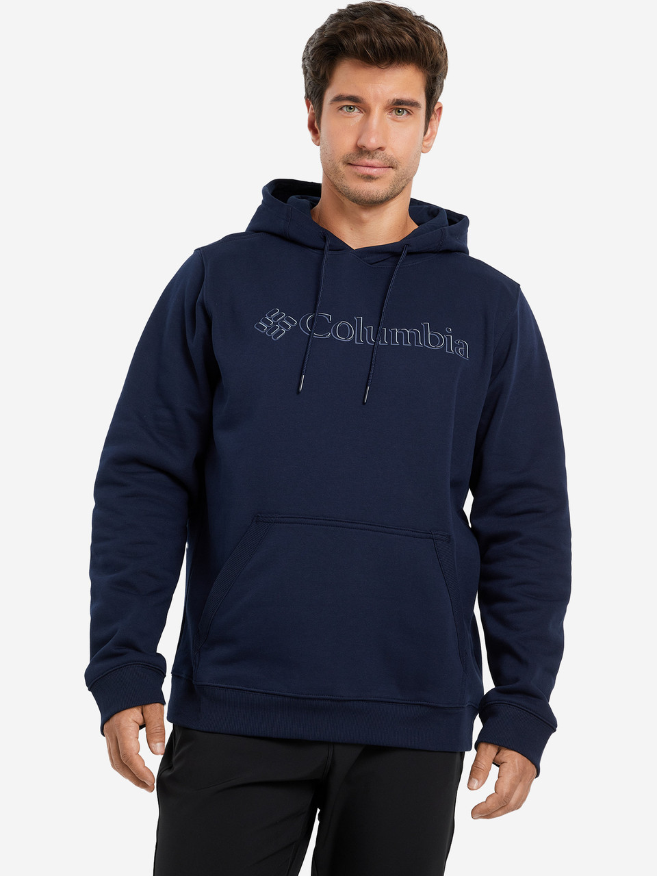 Худі чоловіче Columbia CSC Basic Logo II Hoodie, Синій, 46