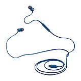 Навушники дротові JBL T310C USB-C (JBLT310CBLU) гарнітура з мікрофоном синя, фото 4