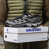 Зимові Чоловічі Кросівки Salomon XT-6 Advanced Gore-Tex / Саломон ХТ-6 Адванст Гор Текс Чорні із Сріблястим, фото 7