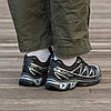 Зимові Чоловічі Кросівки Salomon XT-6 Advanced Gore-Tex / Саломон ХТ-6 Адванст Гор Текс Чорні із Сріблястим, фото 9