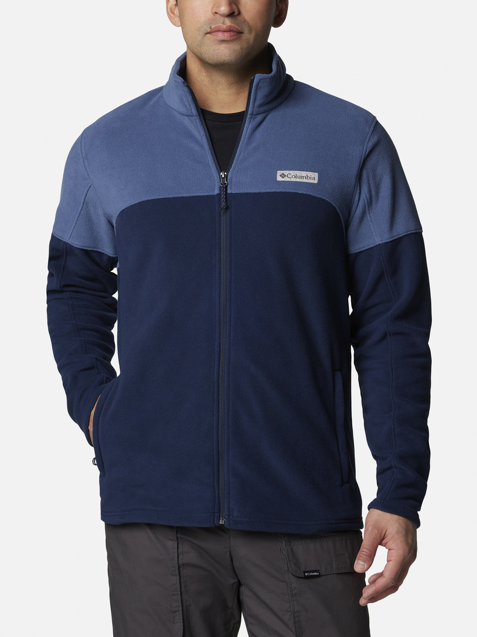 Джемпер флісовий чоловічий Columbia Basin Trail III Full Zip, Синій, фото 1