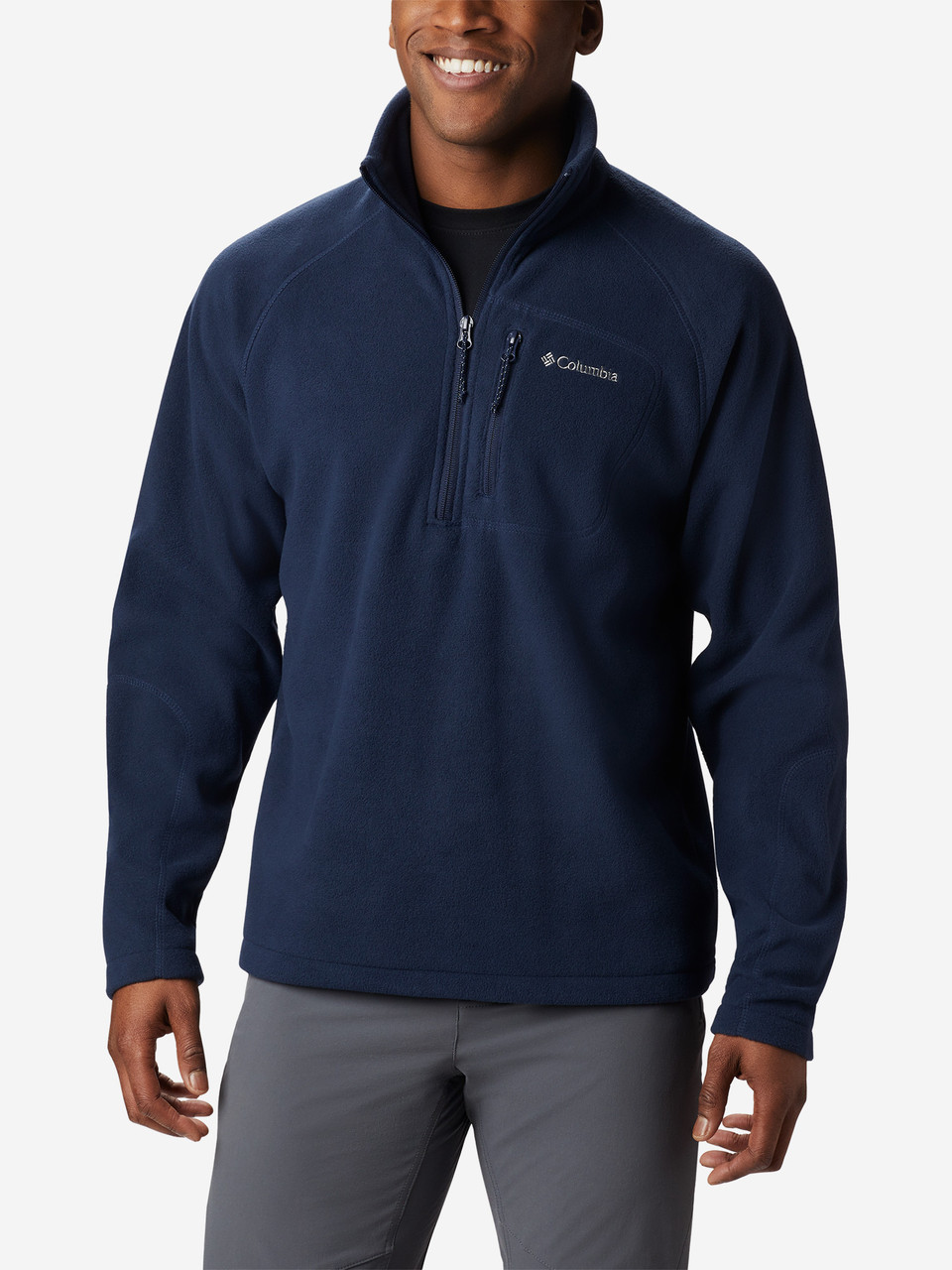 Джемпер флісовий чоловічий Columbia Fast Trek™ III, Синій, фото 1