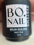 BO.NAIL Brush Builder Milky Pink — однофазний гель у пляшці, 15 мл, фото 4