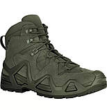 Тактичні черевики берці LOWA Zephyr MK2 GTX MID TF Ranger Green (олива), фото 4