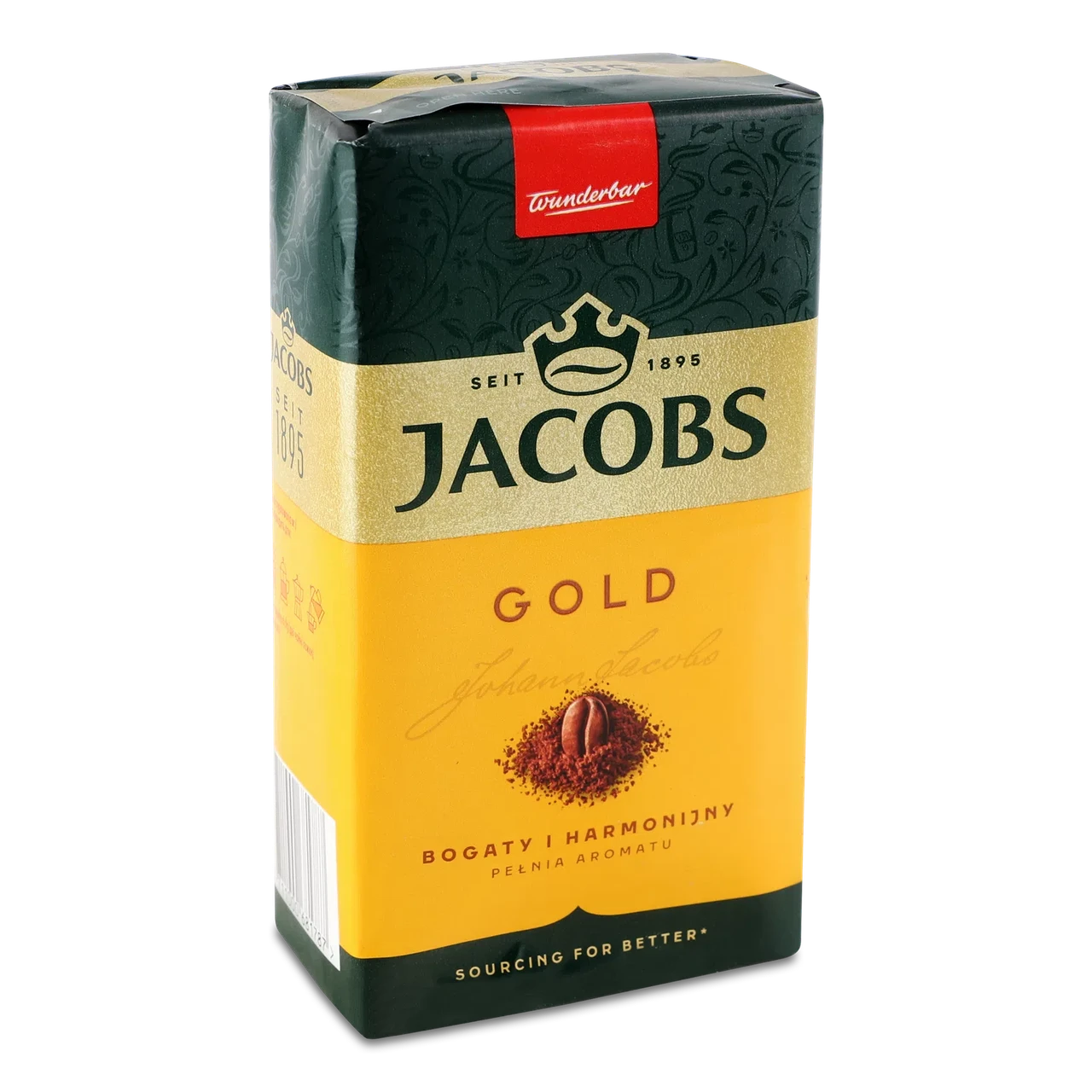 Кава мелена Jacobs Gold натуральна смажена, 230г, фото 1
