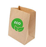 Крафт пакет Саше для продуктів, паперовий, 150х270х50 мм, упаковка 1000 шт, фото 6