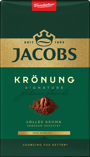 Кава мелена Jacobs Kronung 100% Арабіка 230 гр, фото 1