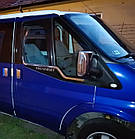 Накладки на ручки для Ford Transit 2000-2014 OmsaLine - Італійська нержавійка, фото 4