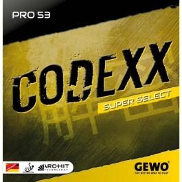 Накладка GEWO CODEXX PRO 53 SUPER SELECT