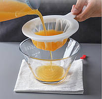 Сепараторна сітка для проціджування та фільтрації кави, молока, сито-друшляк