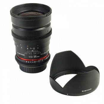 Samyang 35mm T1.5 Pentax VDSLR