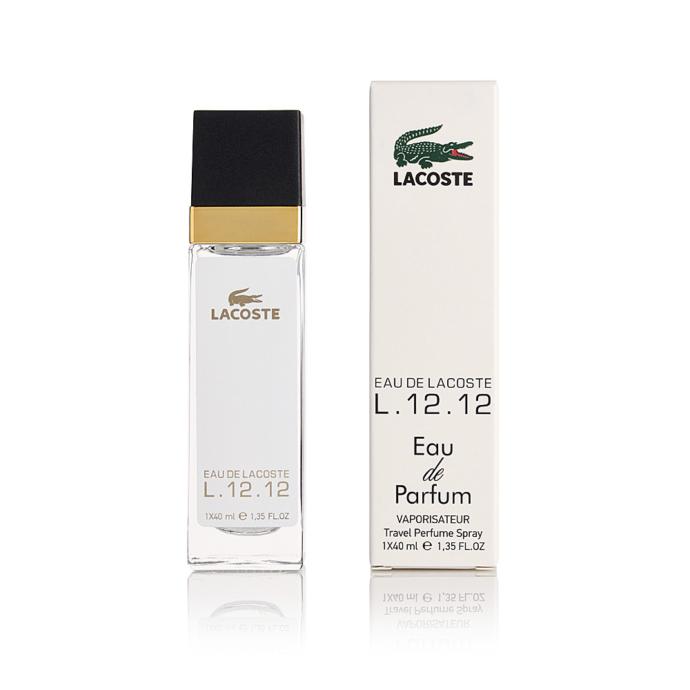 Чоловічий міні-парфум Lacoste Eau De L. 12.12 Blanc ( 40 мл)
