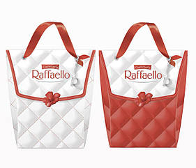 Цукерки Raffaello Сумочка з мигдальним горіхом, 230 г (Раффаелло)