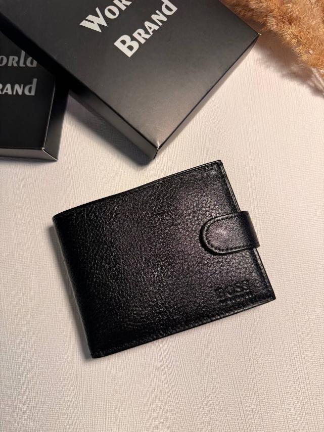 Гаманець чоловічий шкіряний брендовий Boss, 11,5*9,5*3см, 940011, фото 1