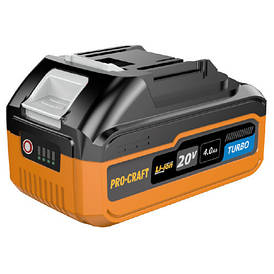 Акумуляторна батарея Procraft Battery20/4 Turbo (20В, 4Аг)