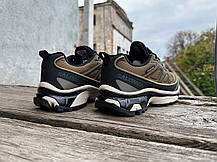 Чоловічі термо кросівки Salomon XT-6 Gore-Tex Brown коричневі водонепроникні, фото 5