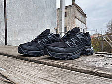 Чоловічі термо кросівки Salomon XT-6 Gore-Tex Black чорні водонепроникні, фото 3