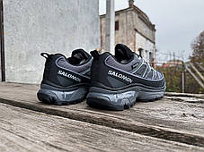 Чоловічі термо кросівки Salomon XT-6 Gore-Tex Grey сірі водонепроникні, фото 4