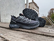 Чоловічі термо кросівки Salomon XT-6 Gore-Tex Grey сірі водонепроникні, фото 3