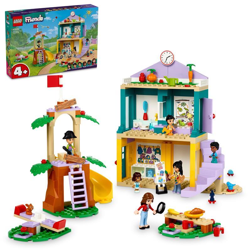 LEGO FRIENDS 42636 Дошкільний заклад Хартлейк-Сіті 239 дет  38.2 x 7.1 x 26.2 cm, фото 1