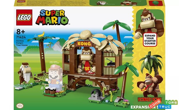 LEGO Конструктор LEGO Super Mario Будинок на дереві Донкі Конґ. Додатковий набір, фото 1
