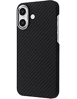 Ультратонкий карбоновий чохол Proove Slim Carbon with MagSafe для iPhone 16 Plus