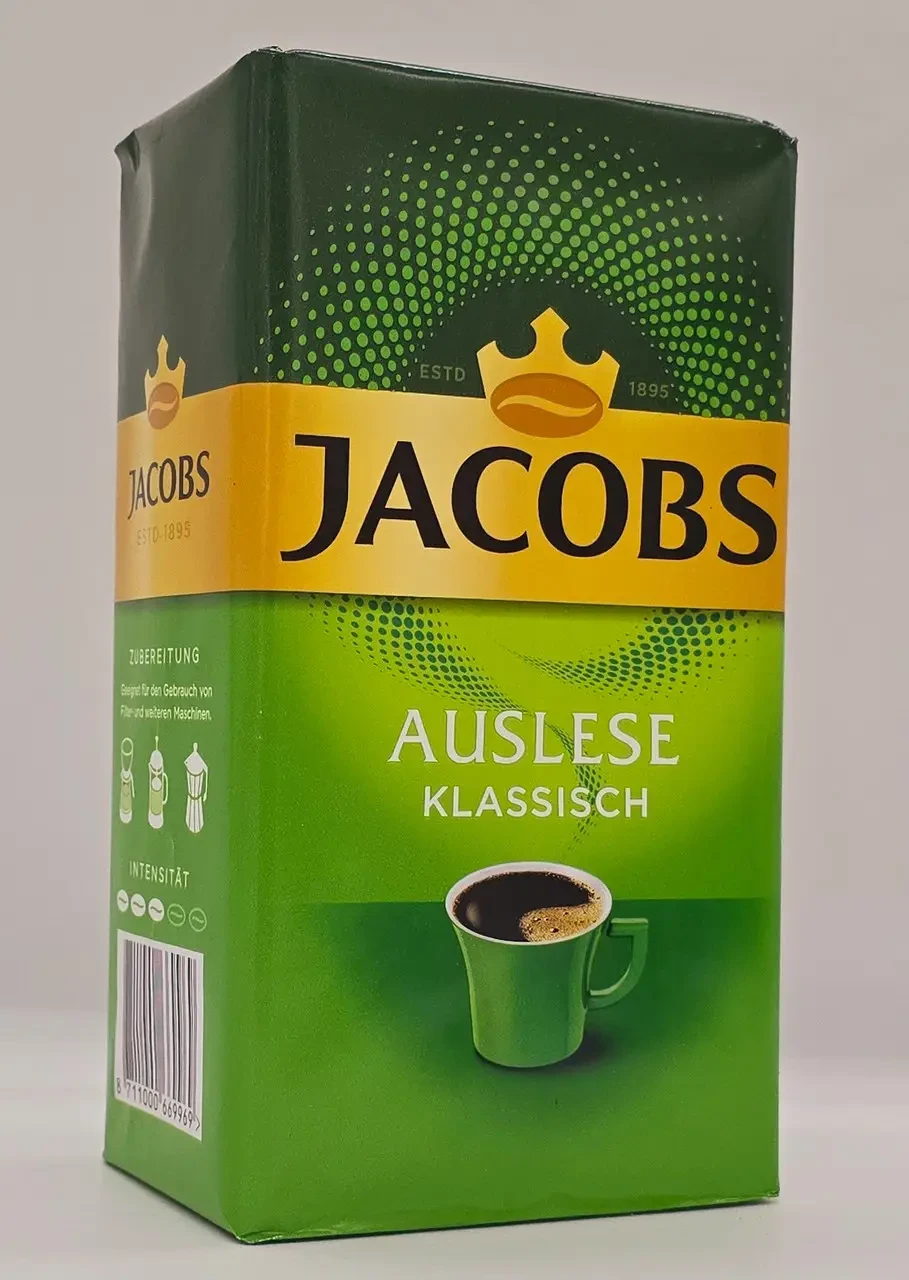 Кава мелена Jacobs Auslese Klassisch 500 г Німеччина, фото 1