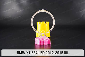 Кільце світловод фари BMW X1 E84 LED (2012-2015) рест велике зовнішнє angel eyes ліве/праве