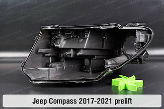 Корпус фари Jeep Compass (2017-2021) дорест лівий